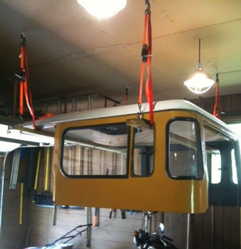 Lifting With Ratchet Lashings